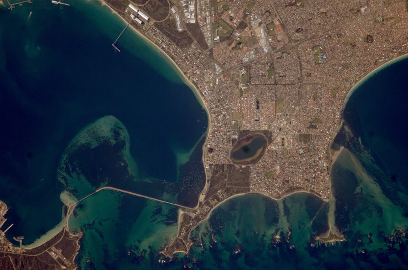 View of Western Australia from the ISS