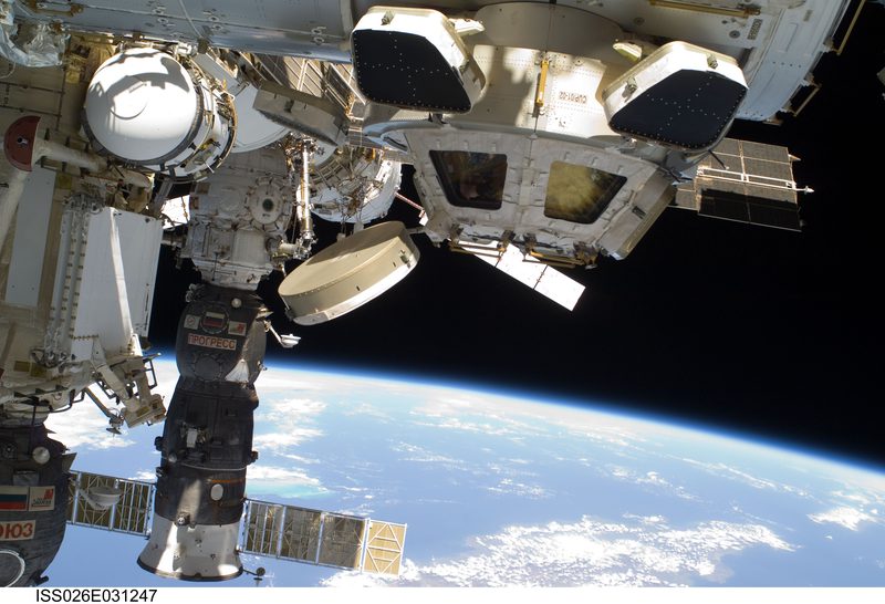 Photo of the cupola during ISS Expedition 26